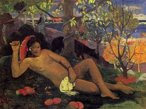 Paul Gauguin - Te Arii Vahine (also known as The King's Wife)