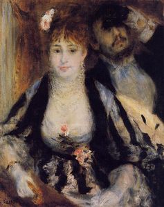 Pierre-Auguste Renoir - The Theater Box