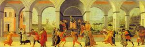 Filippino Lippi - Three Scenes from the Story of Virginia