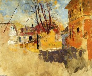 Charles Webster Hawthorne - Town View, Provencetown