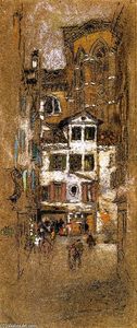 James Abbott Mcneill Whistler - Under the Frari