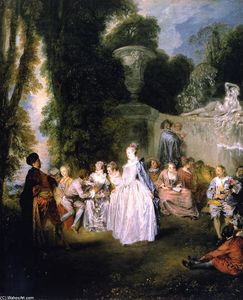 Jean Antoine Watteau - Venetian Pleasure