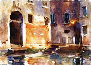 John Singer Sargent - Venice, Zattere
