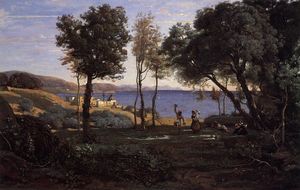 Jean Baptiste Camille Corot - View near Naples
