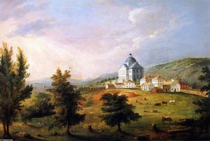 Charles Codman - View of the Maine State House, Augusta