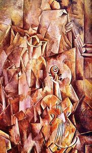 Georges Braque - Violin and jug