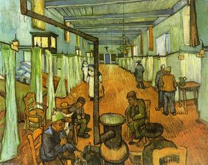 Vincent Van Gogh - Ward in the Hospital at Arles
