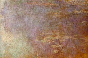 Claude Monet - Water-Lilies (right half)