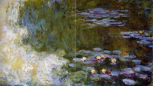 Claude Monet - The Water-Lily Pond (9)
