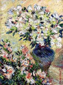 Claude Monet - White Azaleas in a Pot