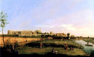 Giovanni Antonio Canal (Canaletto) - Windsor Castle