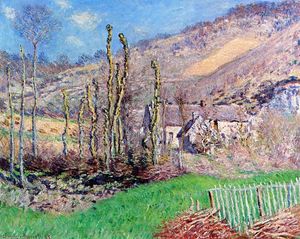 Claude Monet - Winter Landscape at the Val de Falaise