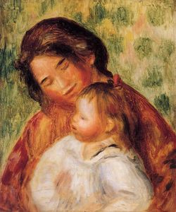 Pierre-Auguste Renoir - Woman and Child
