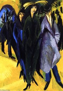 Ernst Ludwig Kirchner - Woman in the Street
