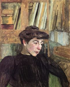 Jean Edouard Vuillard - Woman with Black Eyebrows