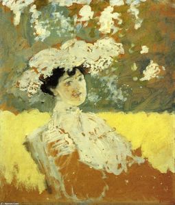 Jean Edouard Vuillard - Woman with a Hat