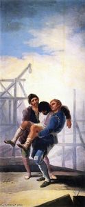 Francisco De Goya - The Wounded Mason