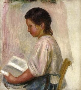 Pierre-Auguste Renoir - Young Girl Reading