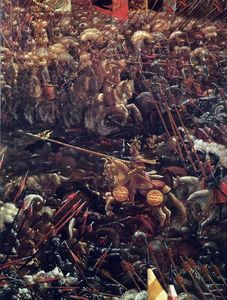 Albrecht Altdorfer - The battle of Issus(fragment) (15)
