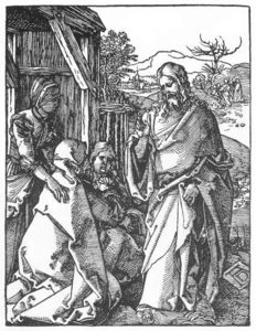 Albrecht Durer - Christ Taking Leave of His Mother