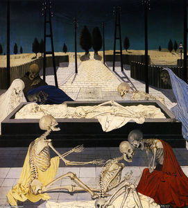 Paul Delvaux - The Focus Tombs