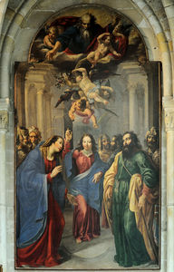 Georges Lallemant - Jesus Au Temple, Peinture De Georges Lallemant En La Cathedrale Notre Dame De Senlis.