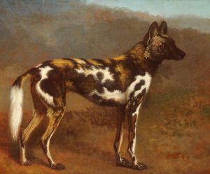 Jacques Laurent Agasse - Cape Hunting Dog