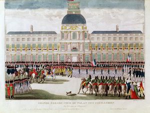 Thomas Naudet - Parade In The Courtyard Of The Palais Des Tuileries
