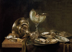 Willem Claesz Heda - Still-life With Nautilus Cup