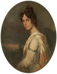 William Arnold Woodhouse - The Artist-s Wife, Maria Elizabeth -