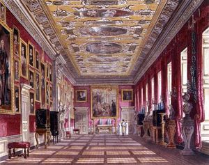 William Henry Pyne - The King-s Gallery, Kensington Palace