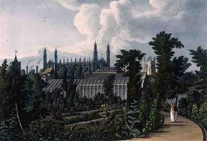 William Westall - The Botanical Gardens, Cambridge