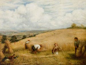 John Linnell - Harvesting