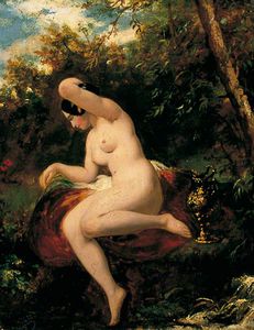 William Etty - Female Nude (magdalen)