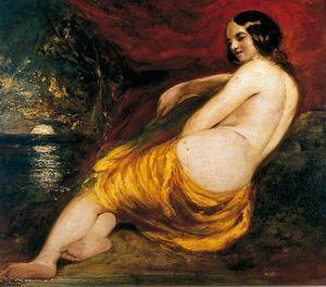 William Etty - Female Nude -