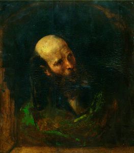 William Etty - Head Of A Monk