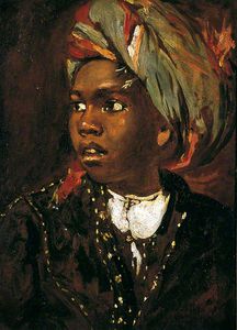 William Etty - Study Of A Black Boy