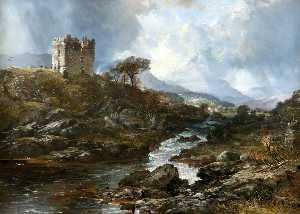 Horatio Mcculloch - Kinlochaline Castle, Morvern