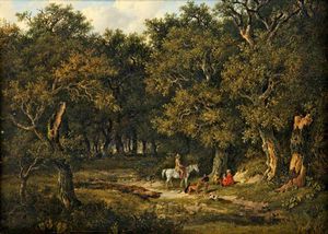 Patrick Nasmyth - Forest Scene