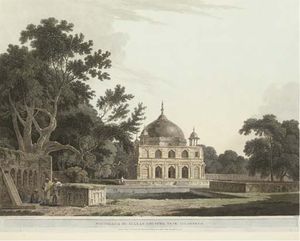 Thomas And William Daniell - Mausoleum Of Sultan Chusero