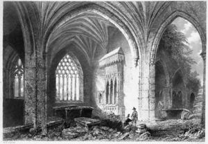 William Henry Bartlett - Holy Cross Abbey