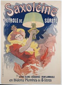 Jules Cheret - Poster Advertising 'saxoleine'