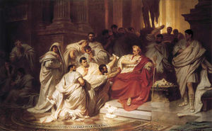 Karl Theodor Von Piloty - The Murder Of Caesar