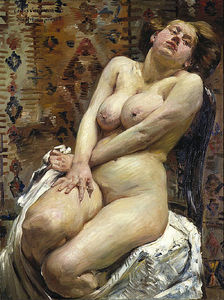 Lovis Corinth (Franz Heinrich Louis) - Nana, Female Nude