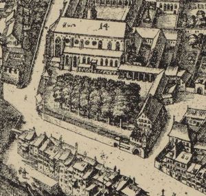 Matthäus The Elder Merian - -s Map Of Basel