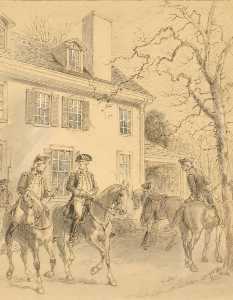 Henry Alexander Ogden - Washington At The George Emlen House, Whitemarsh, Pennsylvania