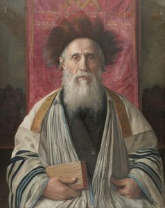 Isidor Kaufmann - Portrait Of A Rabbi