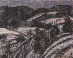 Istvan Nagy - Winter Landscape