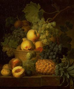 Jan Frans Van Dael - Basket Of Fruit