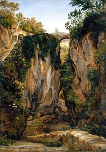 Joachim Faber - A Rocky Valley In Sorrento,